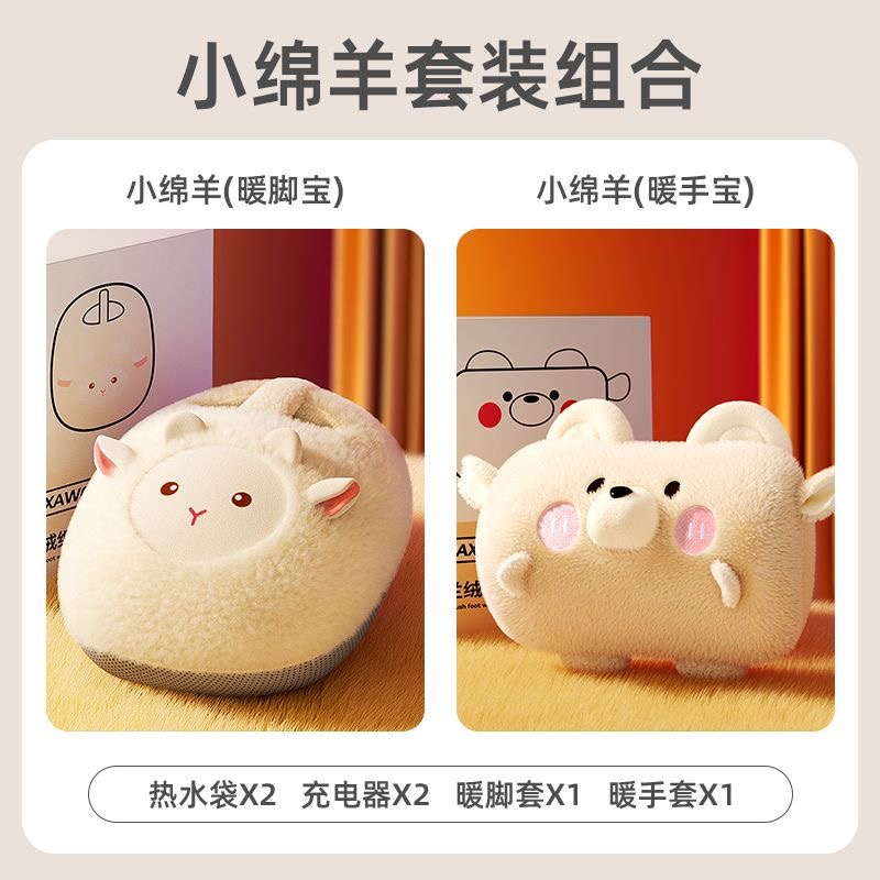 暖手暖脚套装情人节礼物送女友送老婆送爸妈新年礼物家用保暖神器商品图