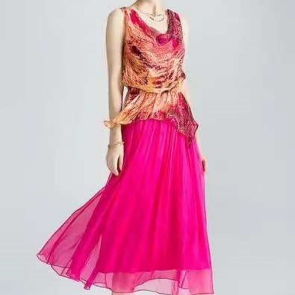 【非图片款】夏装显瘦短袖大码季韩版极简风中袖短款遮肚雪纺衫宽松