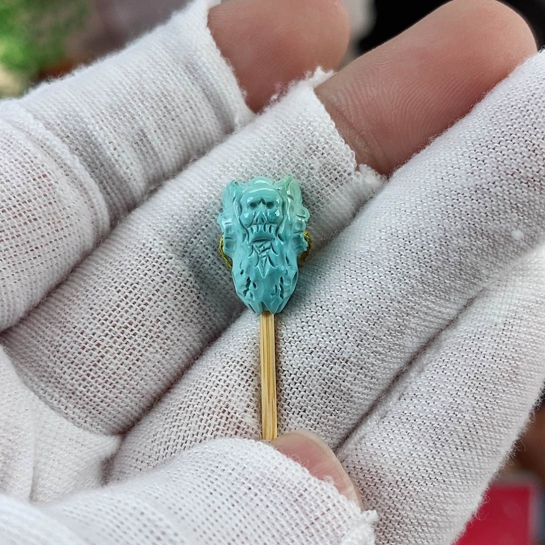 绿松石珠宝奇石未镶嵌