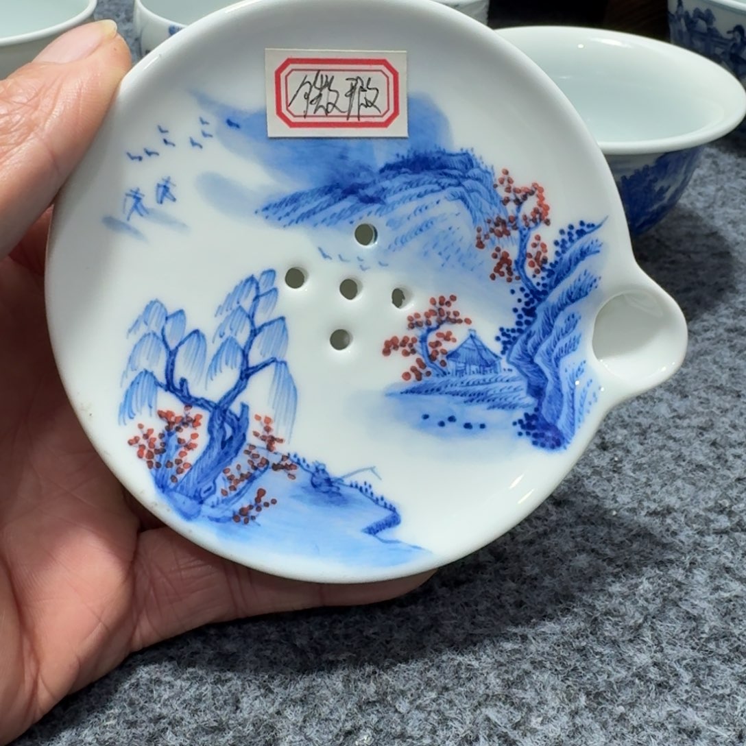 现代景德镇陶瓷手绘茶具
