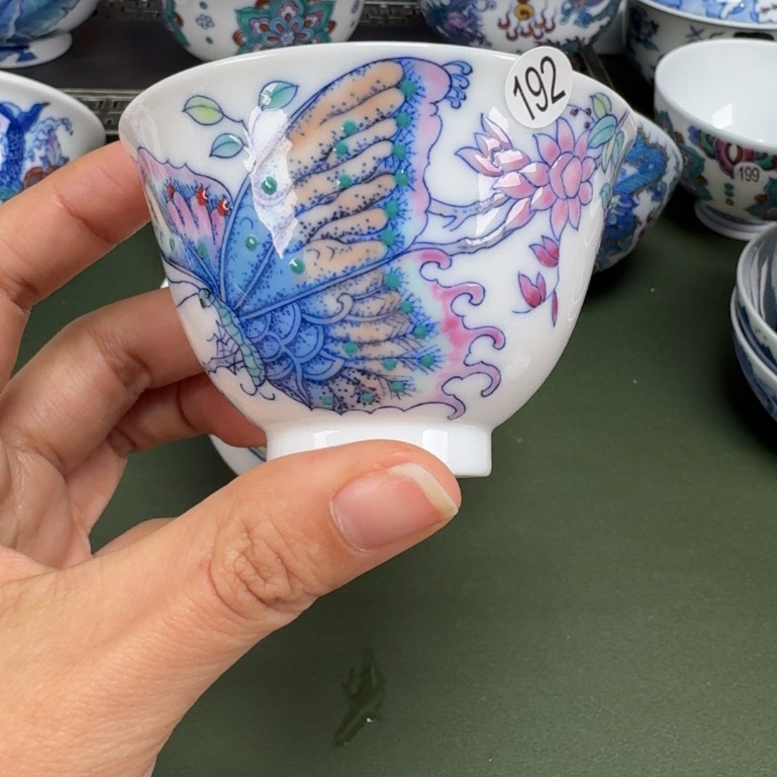 沙沙手工手绘茶具192