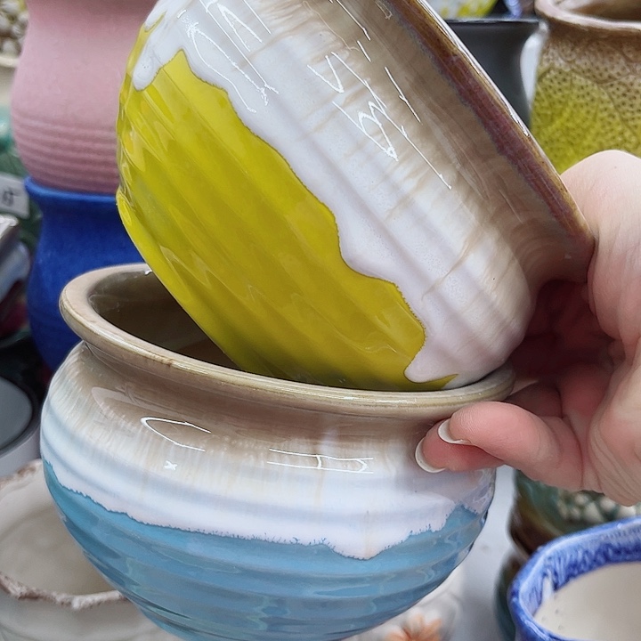 多肉绿植陶瓷花盆