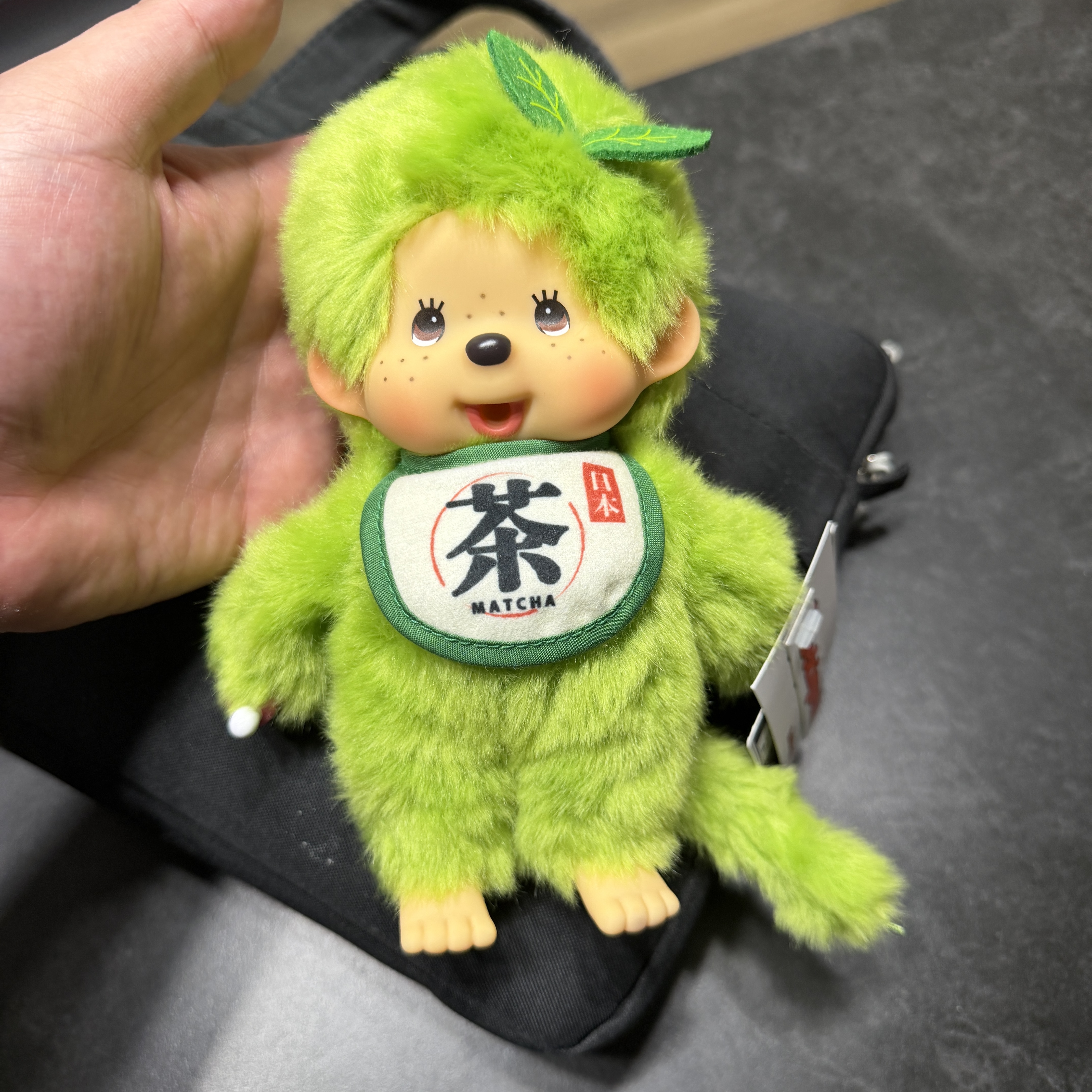 【京都限定】Monchhichi 抹茶绿配色蒙奇奇 20CM玩偶