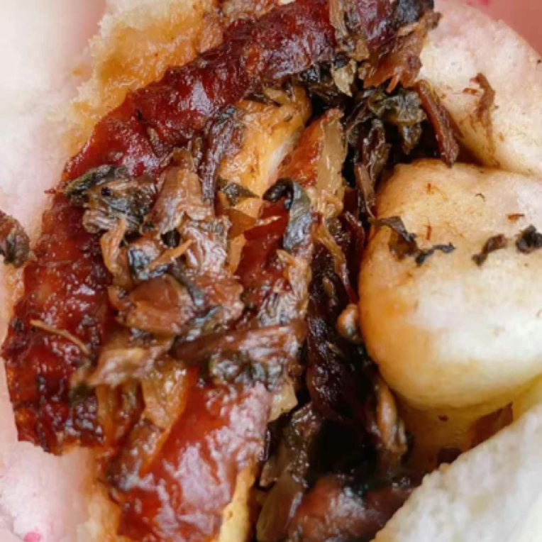 梅菜扣肉包（6粒装）无需解冻 水烧开后 隔水蒸约10-11分钟即可食用