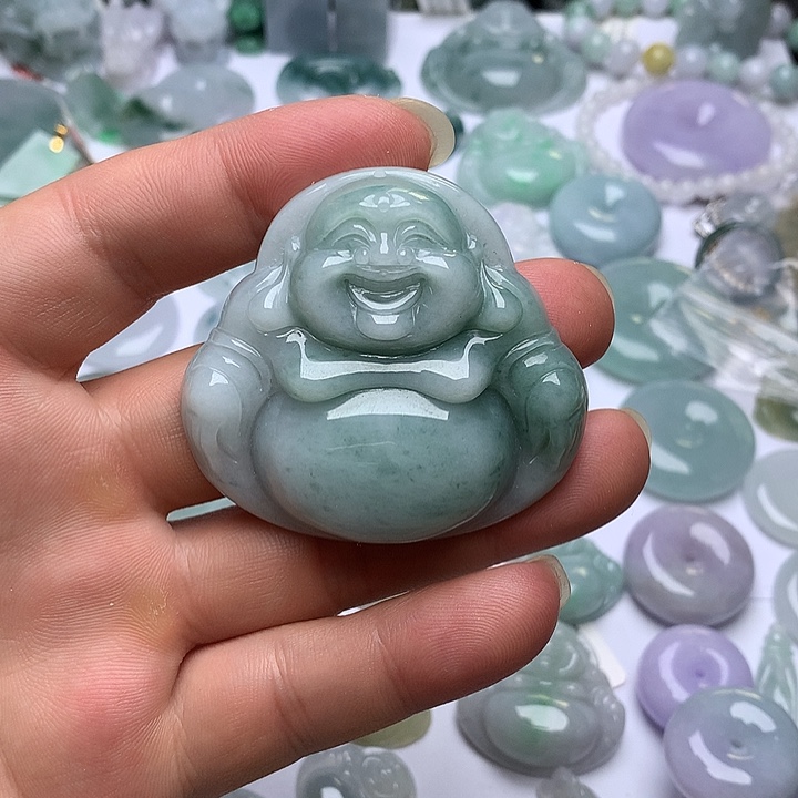 翡翠未镶嵌颈饰天然翡翠