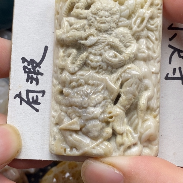 硅化珊瑚（珊瑚玉）未镶嵌颈饰