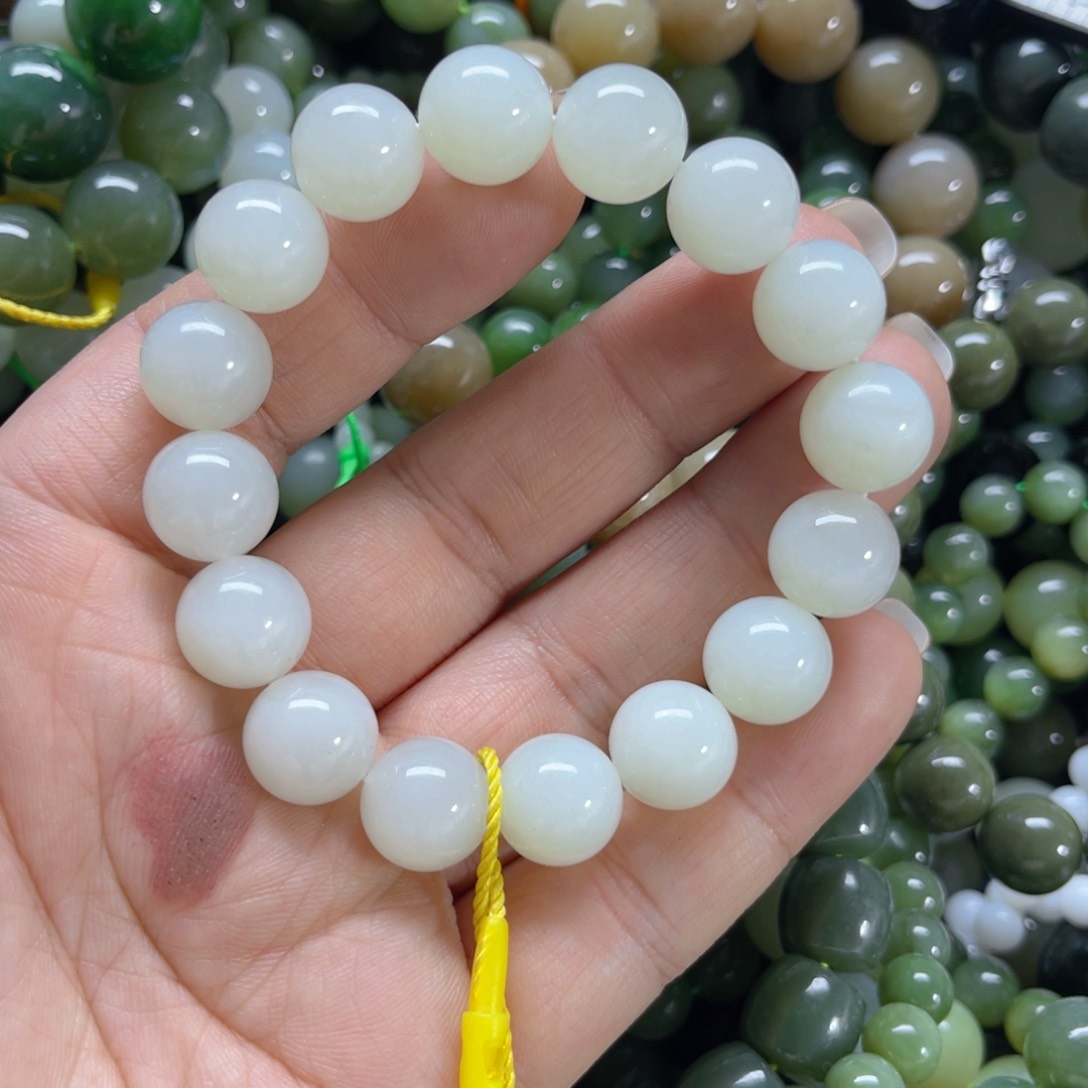 和田玉手链未镶嵌