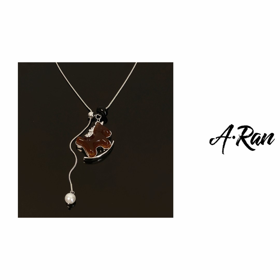 铜合金项链 时尚轻奢感项链A223