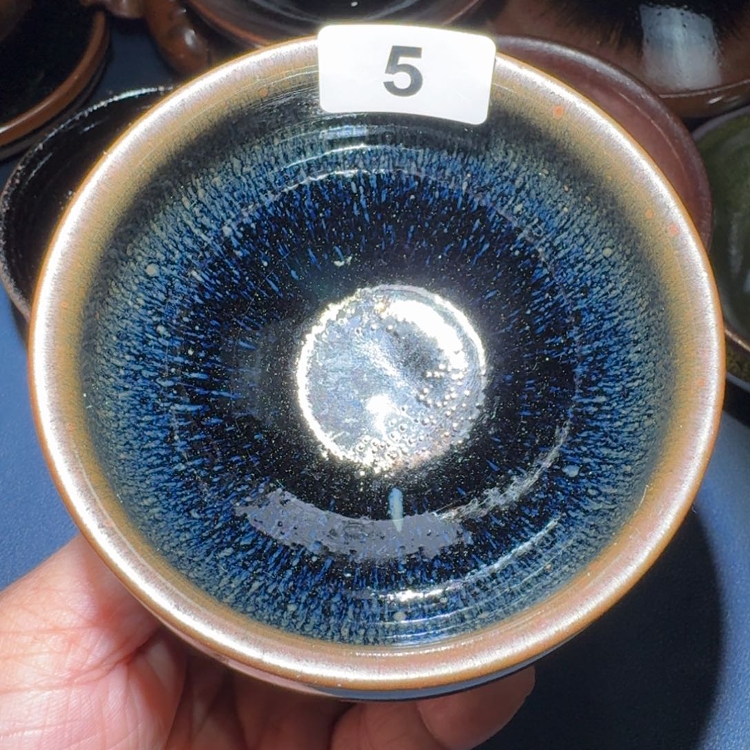 小雨茶盏手工柴烧，