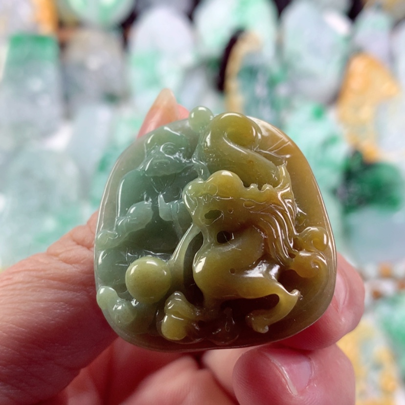 【闪购商品】翡翠吊坠(不含链)未镶嵌