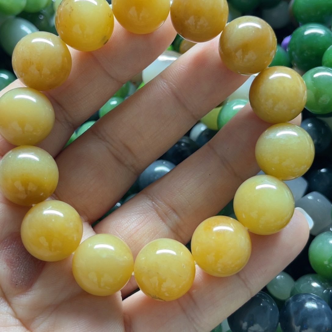 和田玉手链未镶嵌