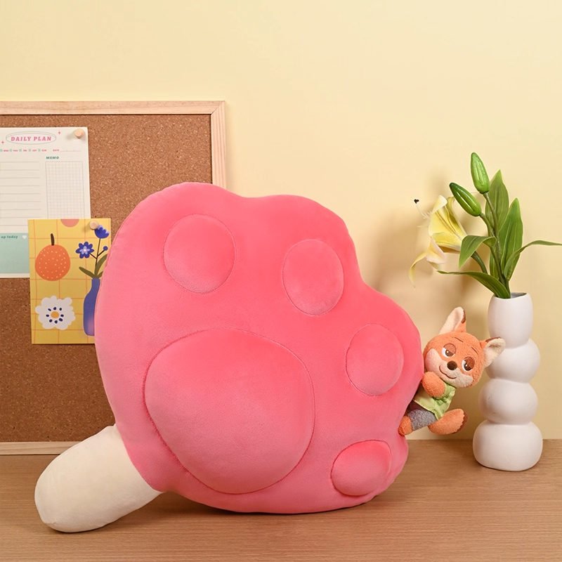 迪士尼疯狂动物城尼克趴爪爪抱枕