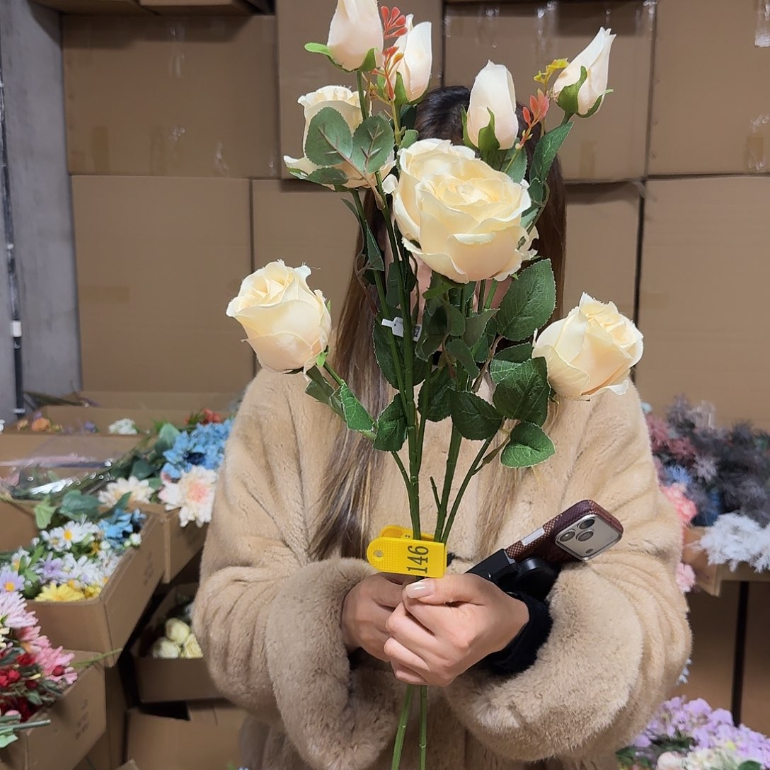 146号「闪购」仿真花，公主请下单