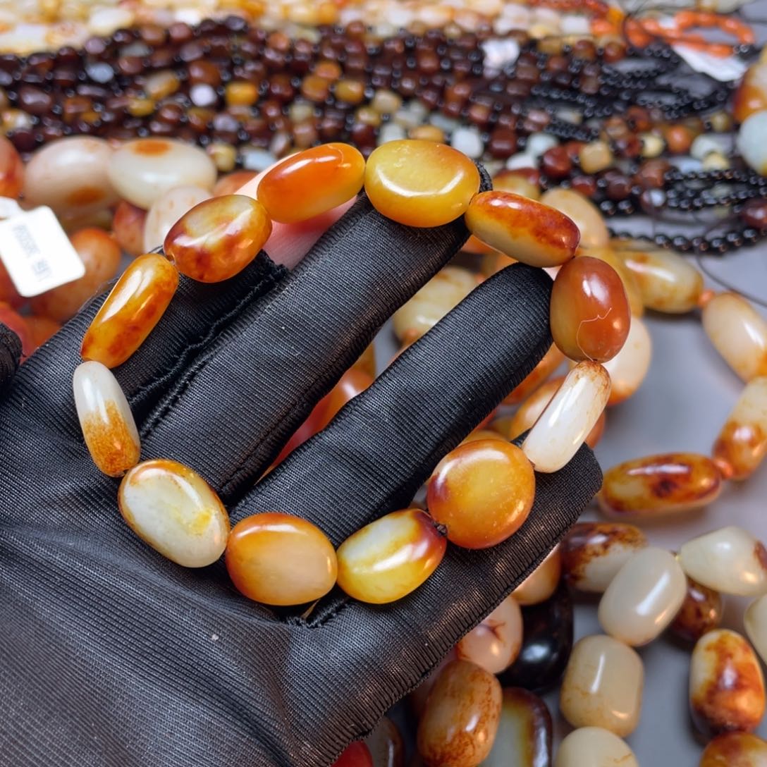 和田玉手链未镶嵌