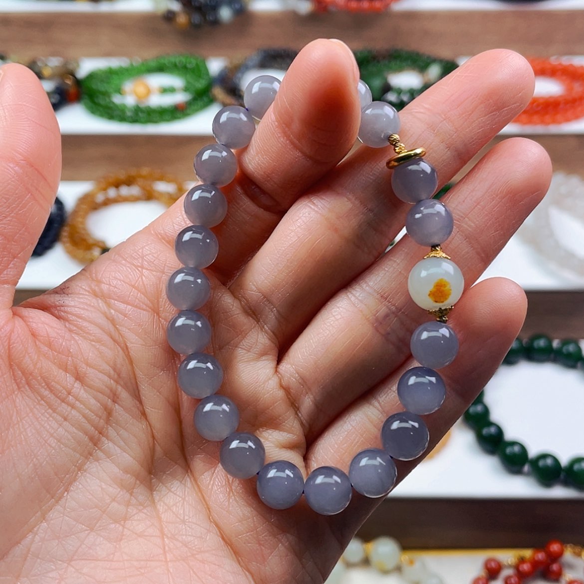 【闪购商品】和田玉手串未镶嵌