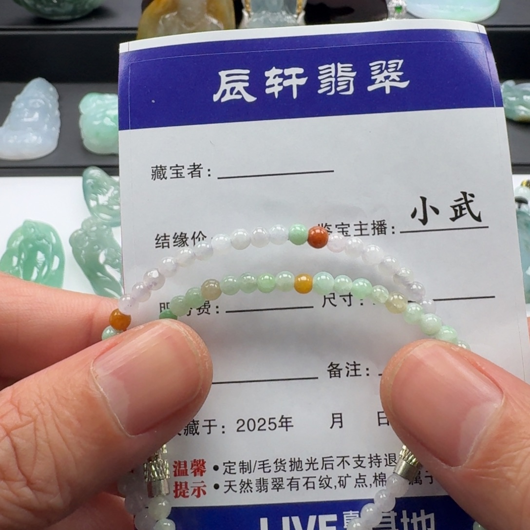 翡翠未镶嵌颈饰        11