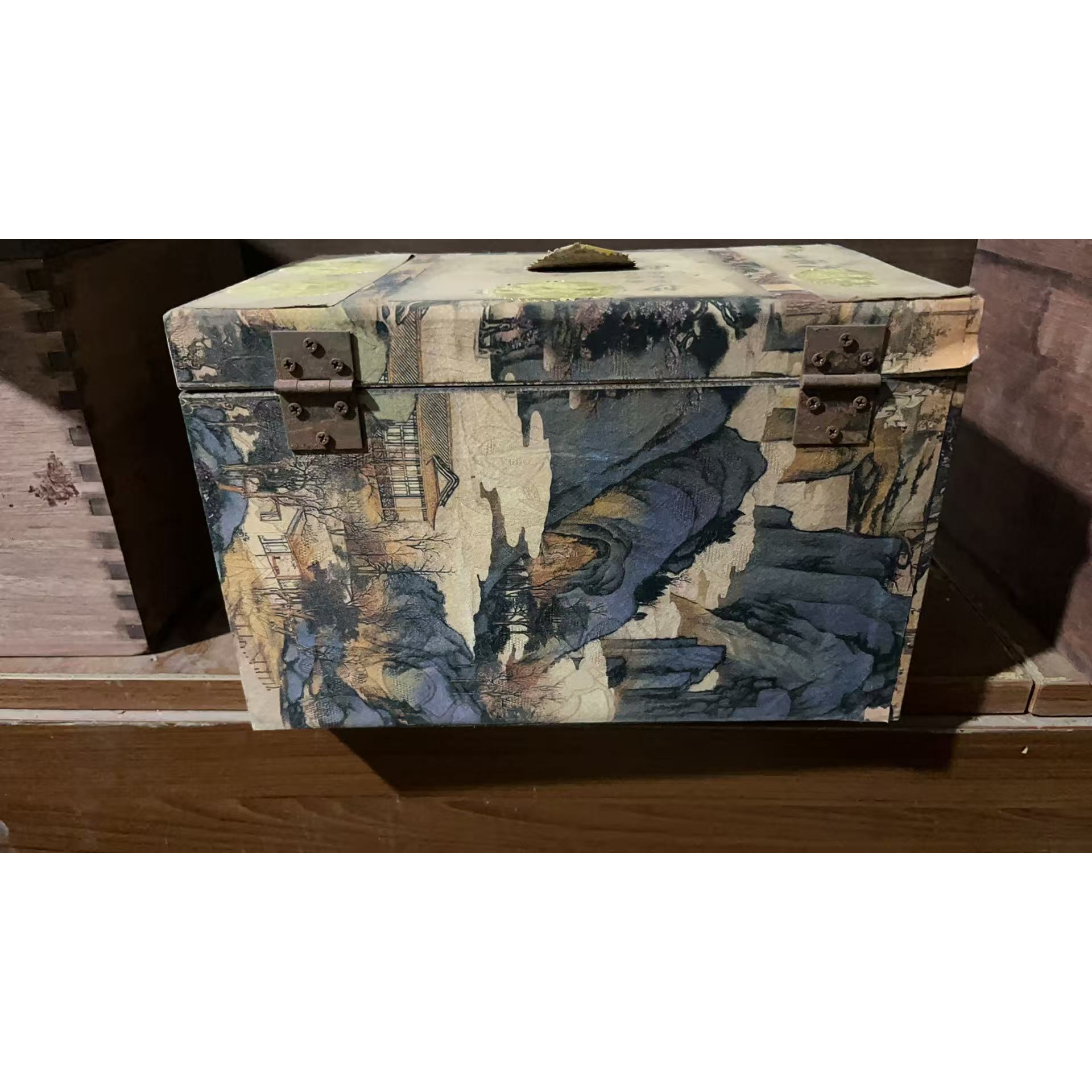 精品摆件真漂亮抄箱开