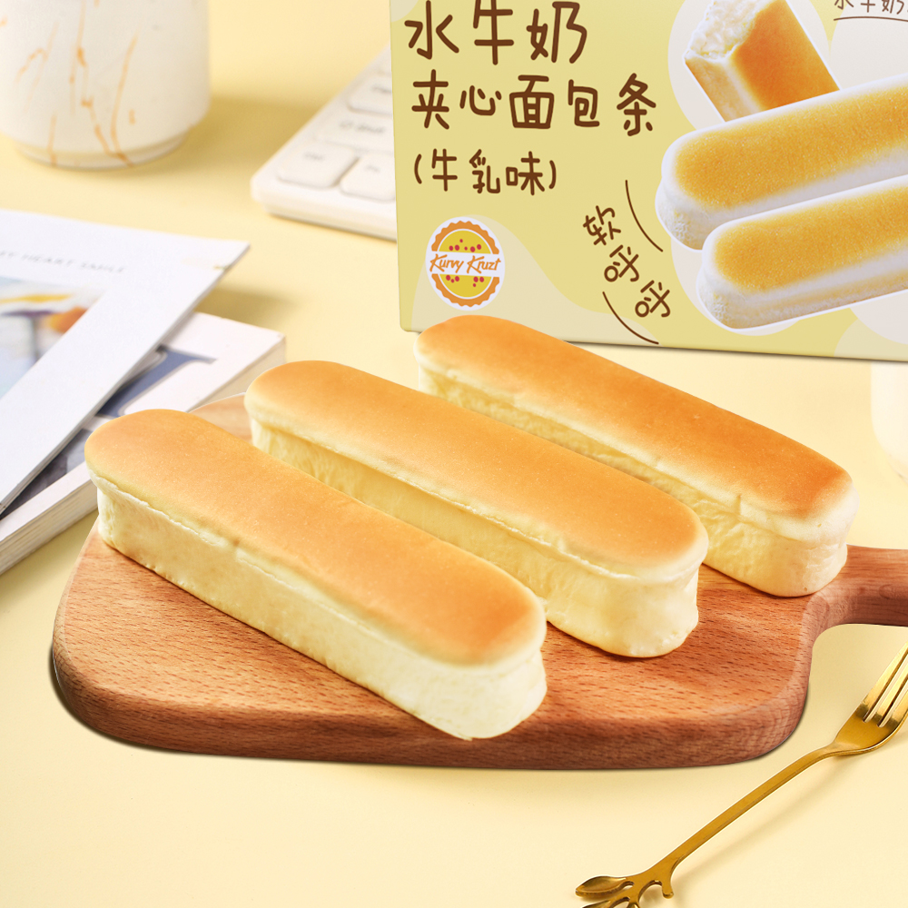 Kurvy Kruzt 水牛奶夹心面包条
