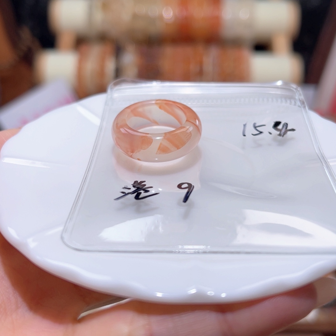 玛瑙/玉髓戒圈未镶嵌