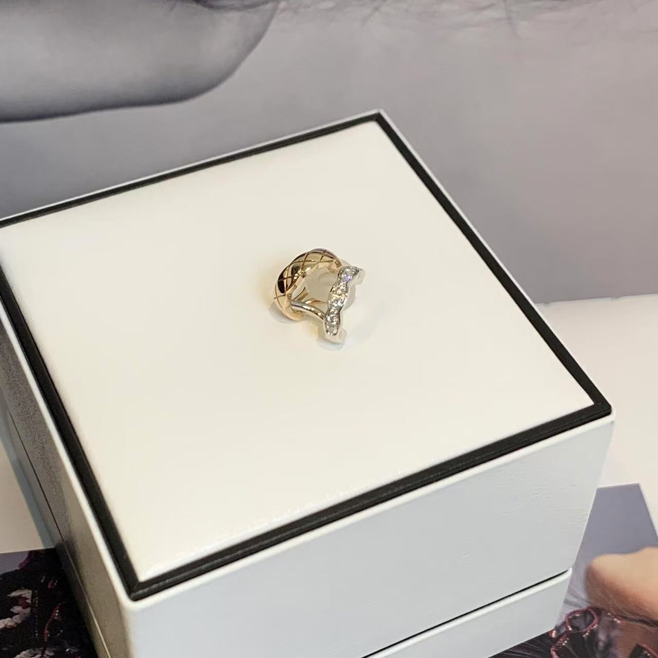 99新 Chanel/香奈儿 壹臻/coco crush耳骨夹 2 4年新款 86065723