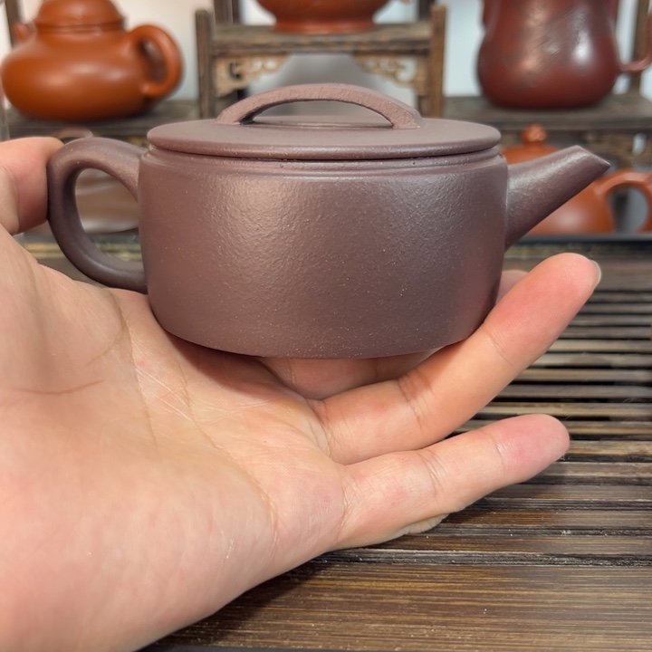 茶壶紫砂原矿紫砂手工制作