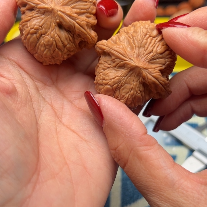 桃核吊坠文玩泥鳅背43