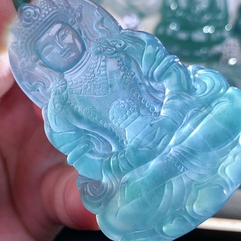 【闪购商品】翡翠颈饰未镶嵌天然翡翠