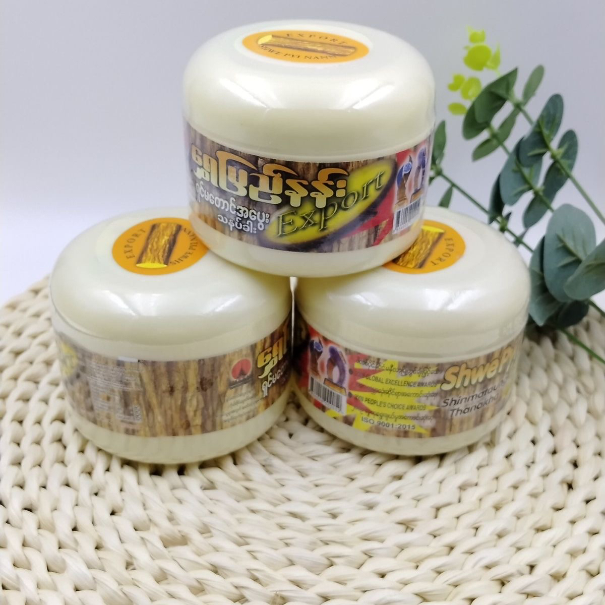 天然植物黄香楝特纳卡老缅粉面膜膏护肤祛痘140g