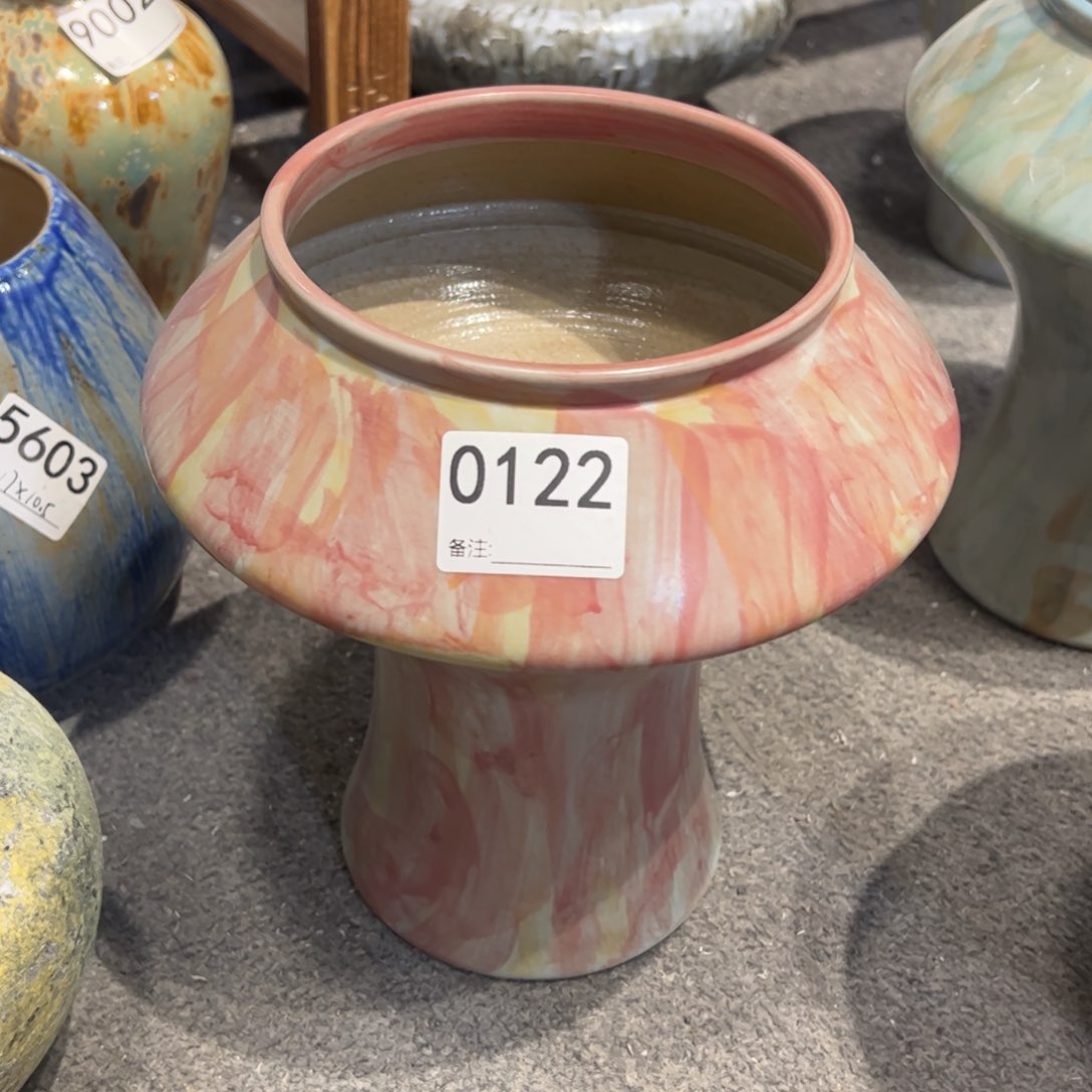 瓷片0122高24口12.5默认无孔的