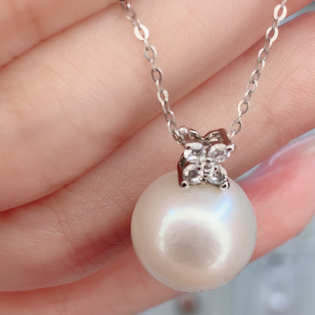 淡水珍珠合金吊坠(赠链)