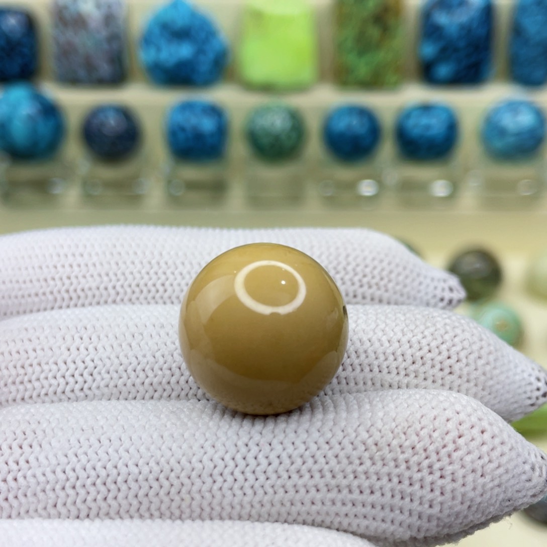 未镶嵌绿松石颈饰尺寸卡17.7