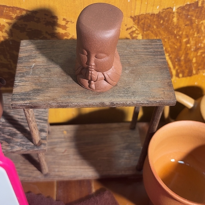 茶壶紫砂紫泥底槽青盖置
