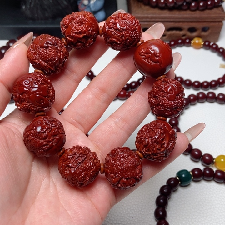 核桃手串/手链阿**林橄榄核手串