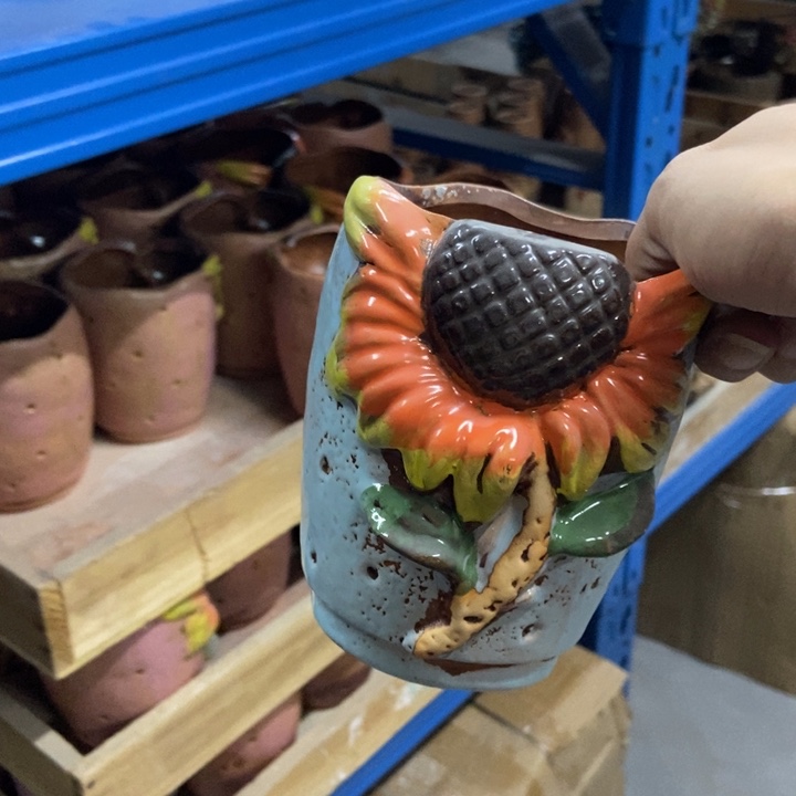 花盆单场满9.9发货10*13蓝