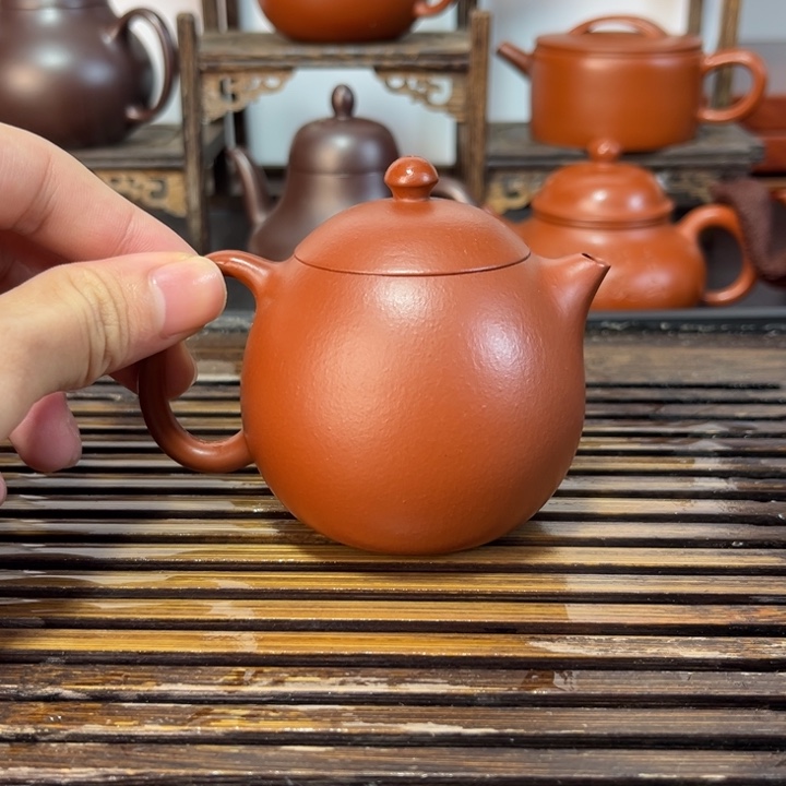 紫砂茶壶原矿紫砂手工制作