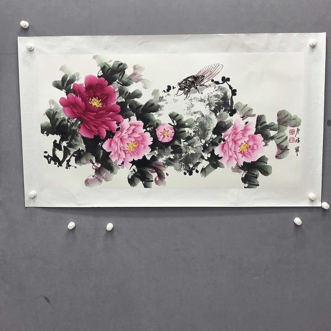 国画亲笔手绘原创