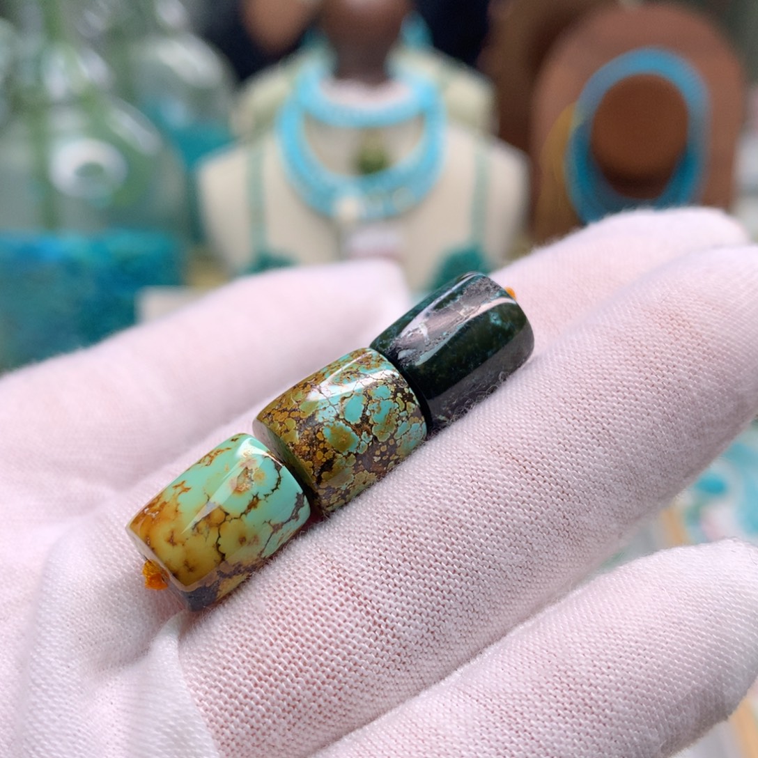 绿松石未镶嵌配饰