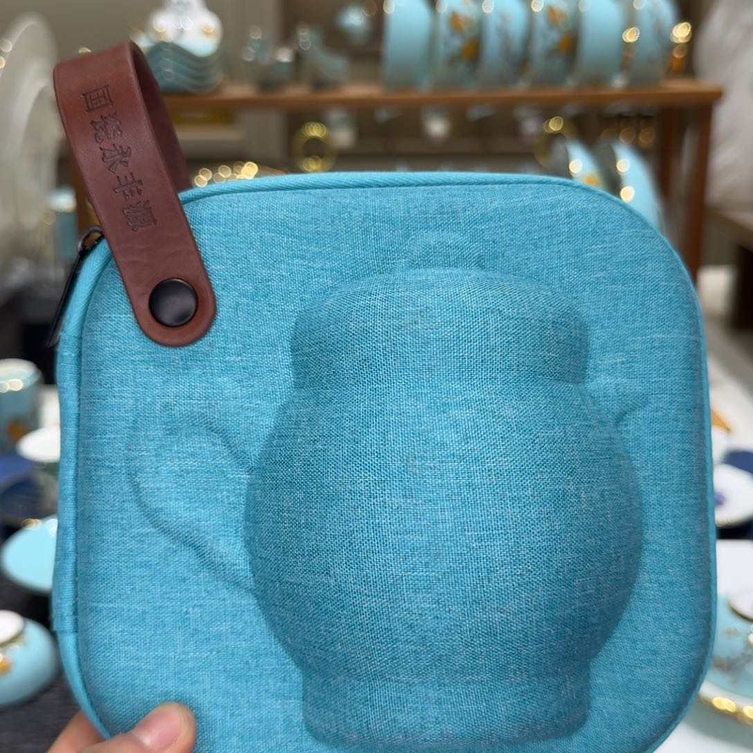 遇***己玻璃福利4头旅行茶具夫人