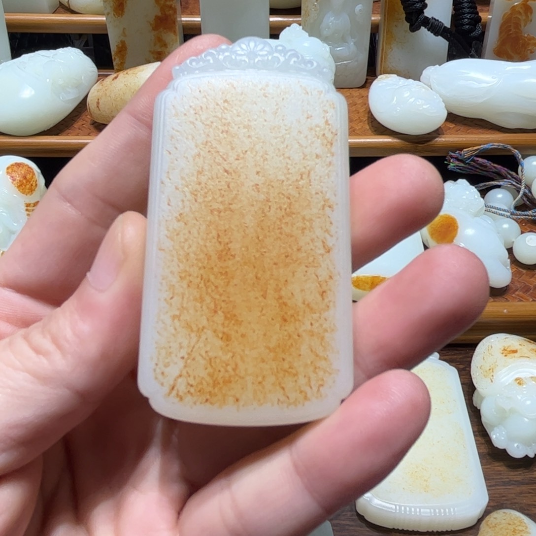 和田玉把件未镶嵌