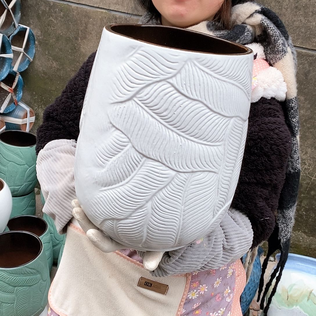 紫砂花盆正品口20高30