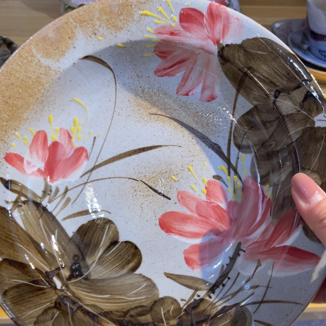 大***头瓷片景德镇手工制作