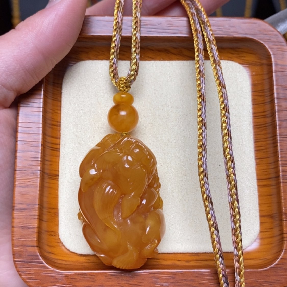 【闪购商品】蜜蜡颈饰未镶嵌项链