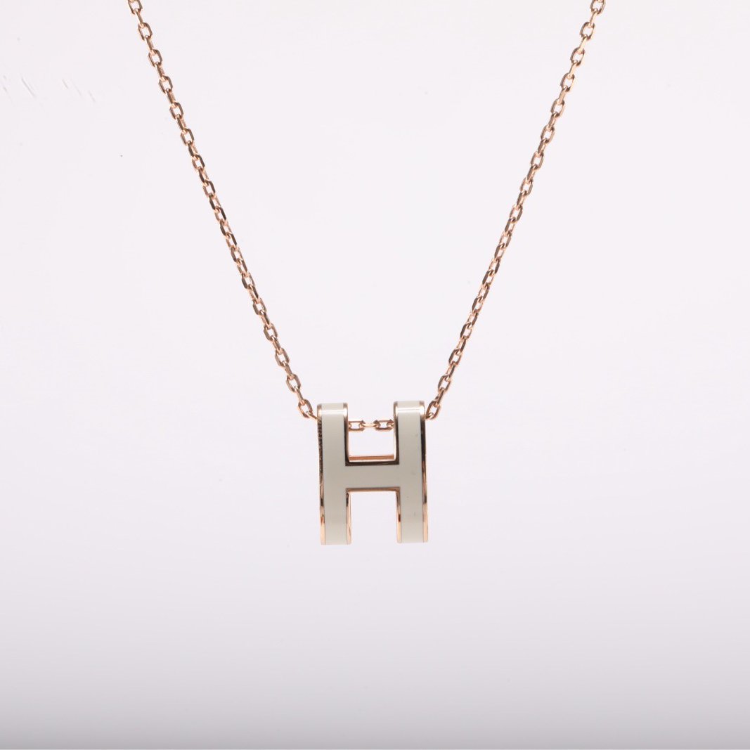 99新 Hermes/爱马仕 【娇】Pop H 项链 合金 项链 620492
