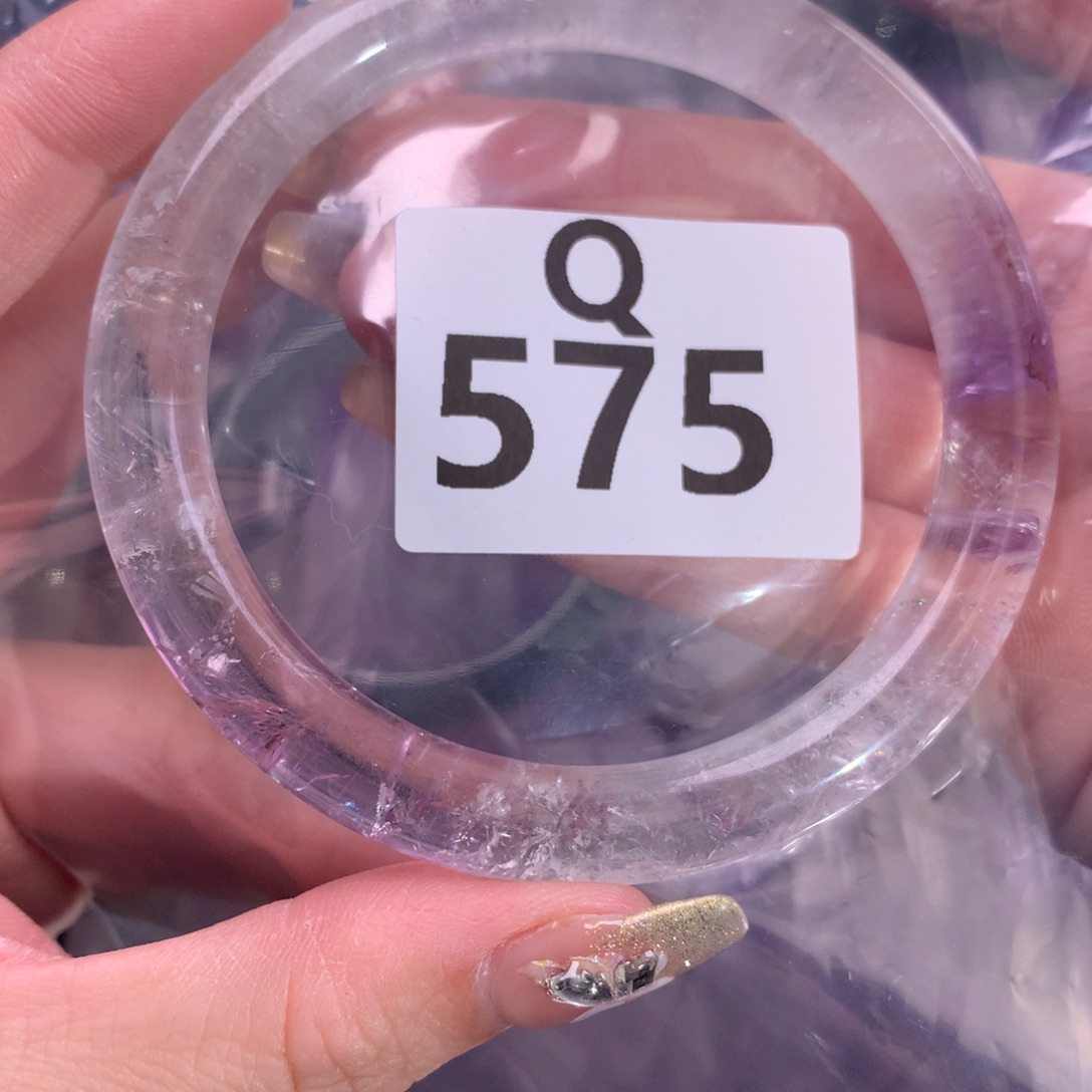 水晶手镯未镶嵌手镯575-62