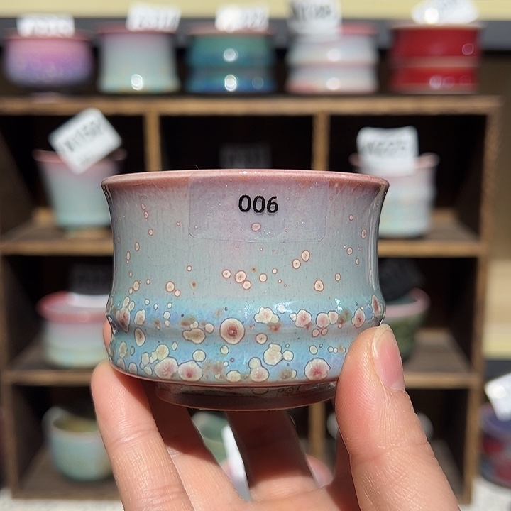 钧瓷杯子钧瓷瓶子