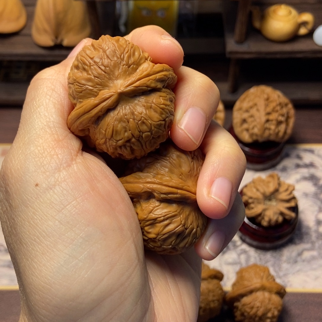 文玩核桃把件全品元宝40