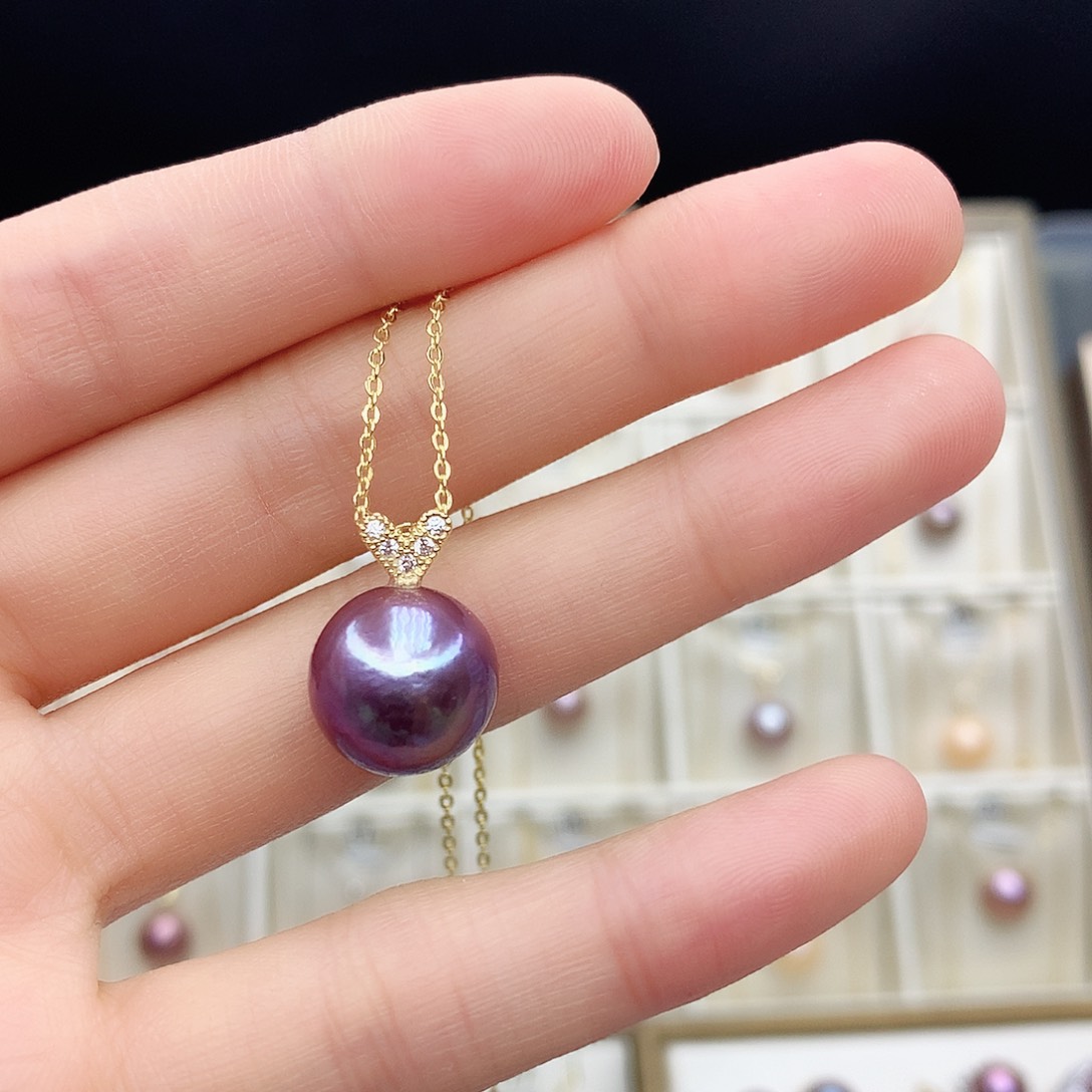 淡水珍珠颈饰合金