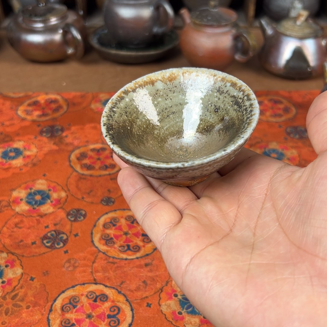 杯柴烧茶器主人杯
