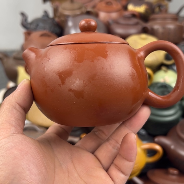 紫砂茶壶盖子磕碰