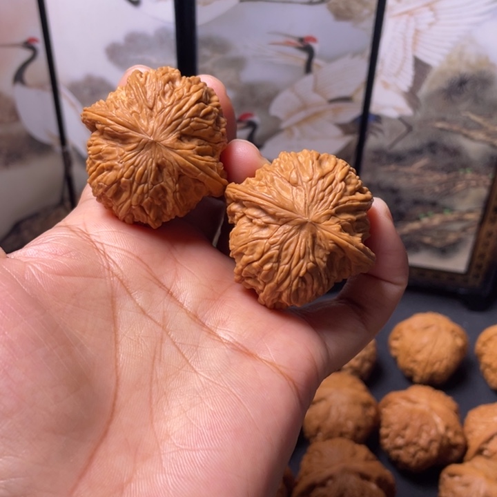 把件文玩核桃40磨盘